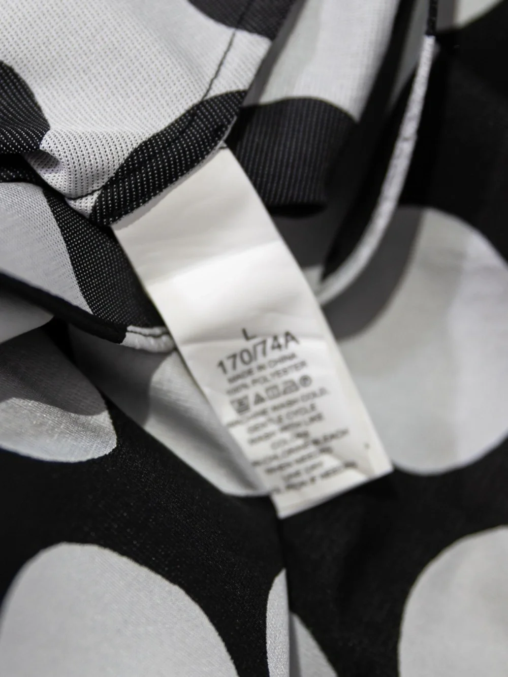 Kate Spade Art Dots Jacquard Black White Polka Dot Print Midi A Line Skirt Large